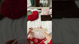 Cozy Classic Christmas Stocking, finger knitting tutorial #christmascrafts #fingerknitting