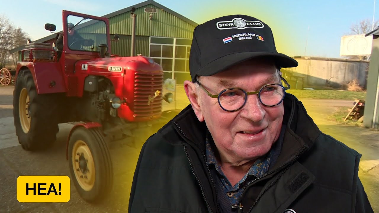 Bouwe verzamelt Steyr-trekkers, hij heeft er al twintig | HEA!