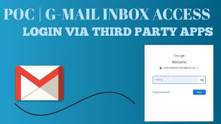 POC GMAIL | INBOX ACCESS REMOTELY | WITHOUT PASSWORD screenshot 5