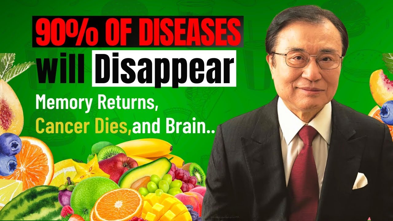 Dr. Hiromi Shinya’s Water Secrets for Longevity | How Proper Hydration Slows Aging