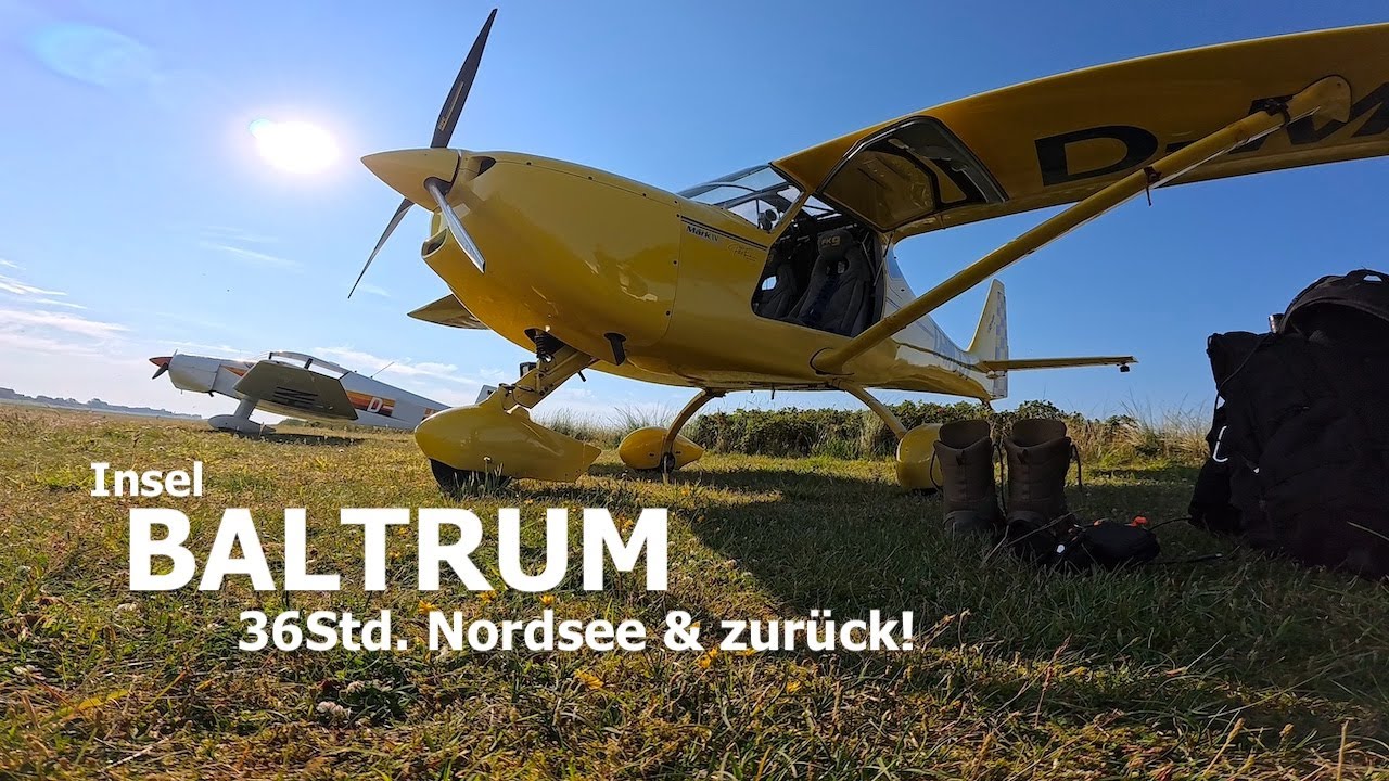 Urlaub Nordseeinsel Baltrum, da landen wir jetzt!