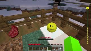 Playing Minecraft with Verity! (nothing interesting happens)