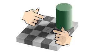 Checker-Shadow Illusion Explained