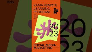 Poster from the rebranding we did for Kama Remote Learning Program