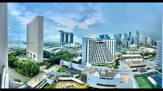 Pan Pacific Singapore Deluxe Balcony Room Review | Stunning room Amazing view