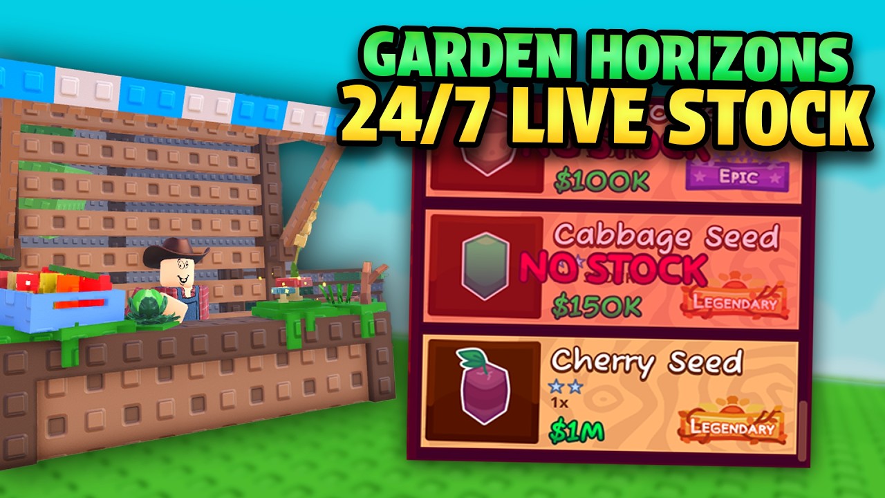 Live 🔴 | GARDEN HORIZONS STOCKS & WEATHER 24/7!
