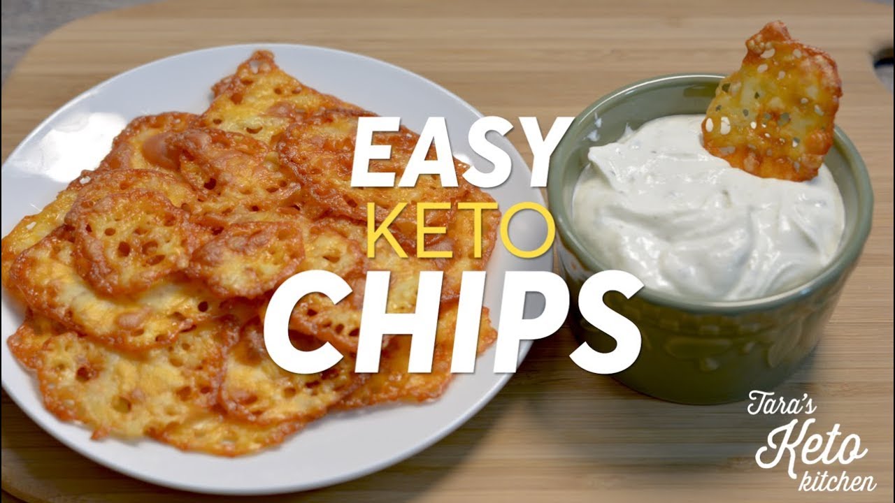 Keto Chips (Zero Carb) Easy. Delicious. Just One Ingredient Tara's