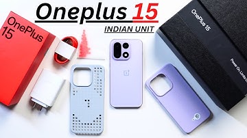 Unboxing OnePlus 15 Indian Unit! OnePlus 15 + OxygenOS 16 is CRAZY 🔥