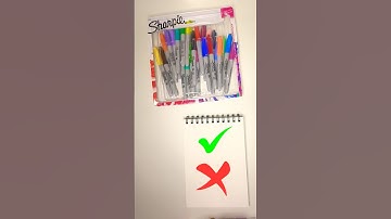 Hoe Sharpie-markers te gebruiken #artsupplies #art #designideas #drawing #drawingideas