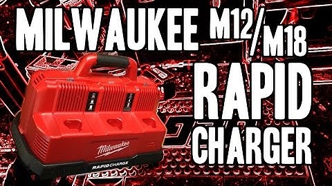 Milwaukee M12 & M18 Rapid Charge Station - 48-59-1807