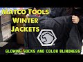 Matco Tools New Winter Jackets, Glowing Socks And Color Blindness