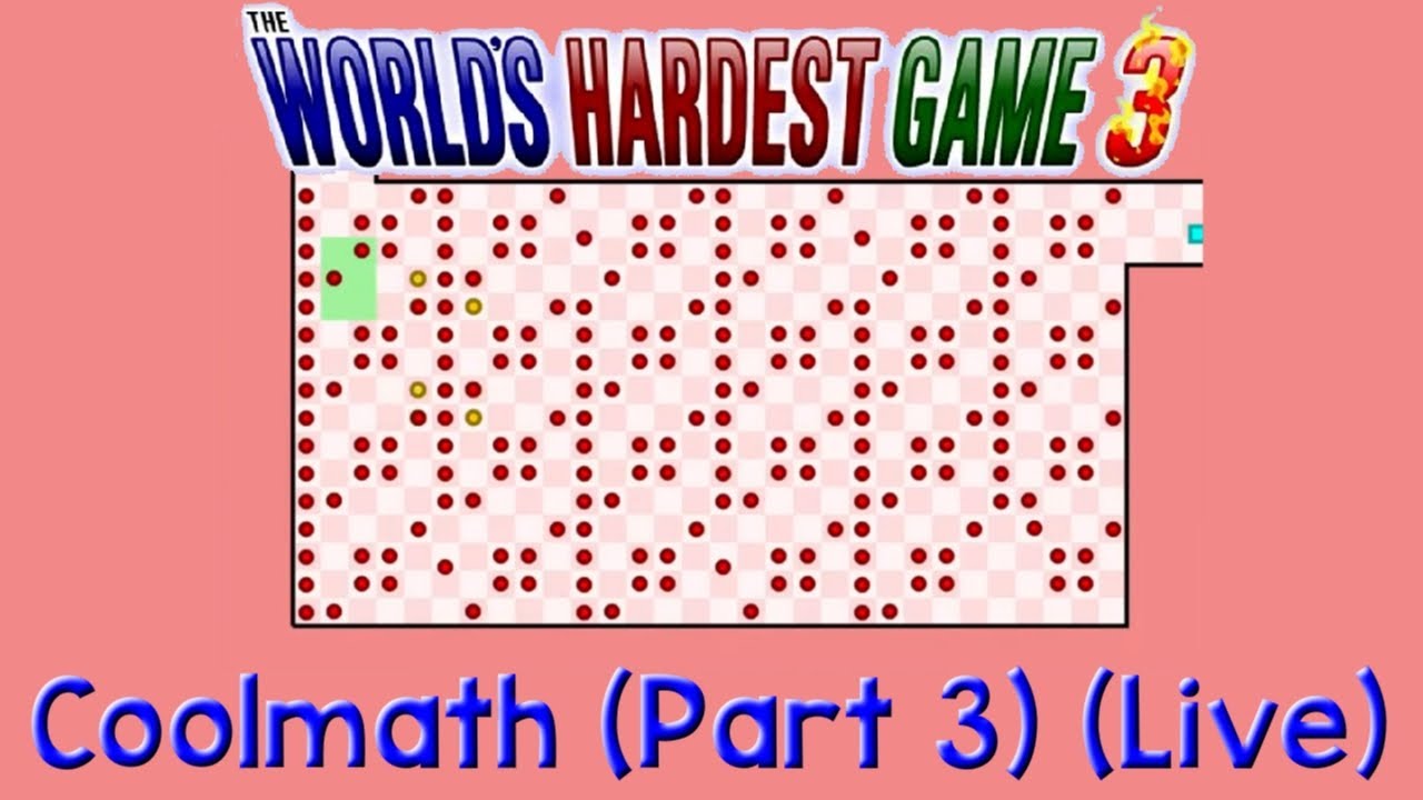 World's Hardest Game - Play it now at Coolmath Games
