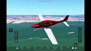 SR22 Red - White N383MA Concord airport