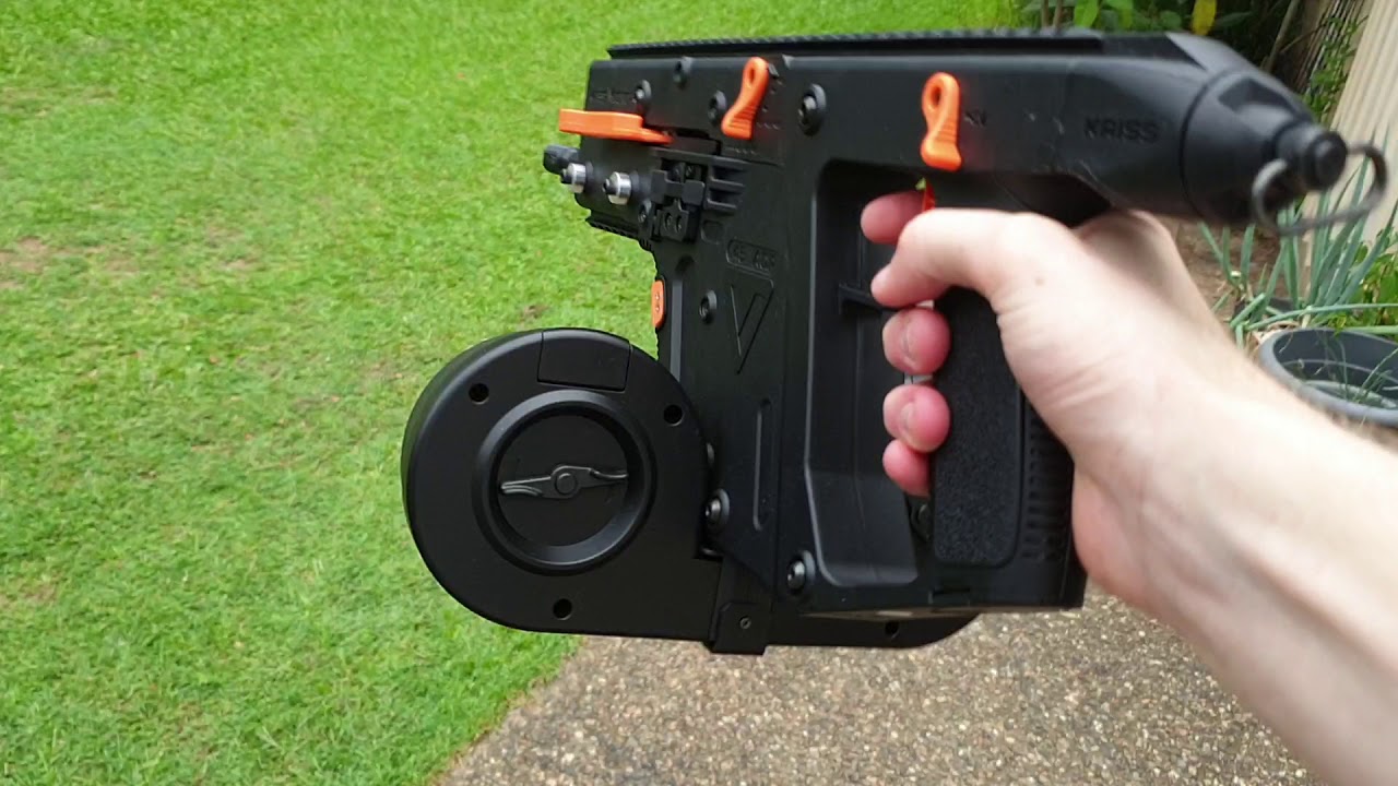 Vector V2 Gel Ball Blaster Drum Magazine - YouTube