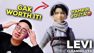 LEVI JADI BABU GUYS... | LEVI ACKERMAN CLEANING VERS. ATTACK ON TITAN BY FIGMA UNBOXING & REVIEW