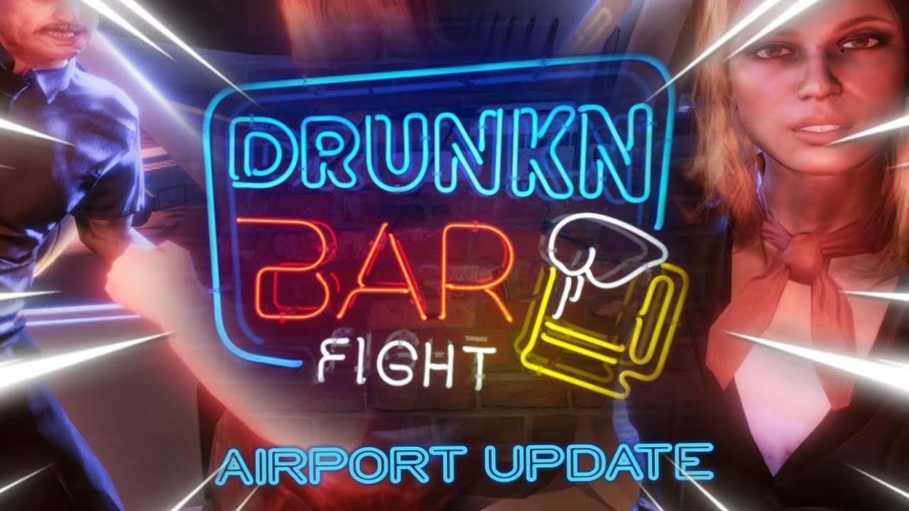 This is the BEST VR game!!!! Drunkn Bar Fight YouTube