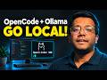 Run OpenCode Locally with Ollama : No Paid API Needed! + Agentic AI Coding