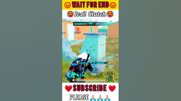 😰wait for end😰।🥵1vs2 Clutch🥵।#shorts #youtube #youtubeshorts #bgmi #bgmishorts #jonathan #pubg #1v2