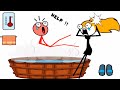 Escape Rope (WEEGOON) Gameplay Walkthrough - All Levels 81-100 Solution - Funny Stickman Puzzle Game