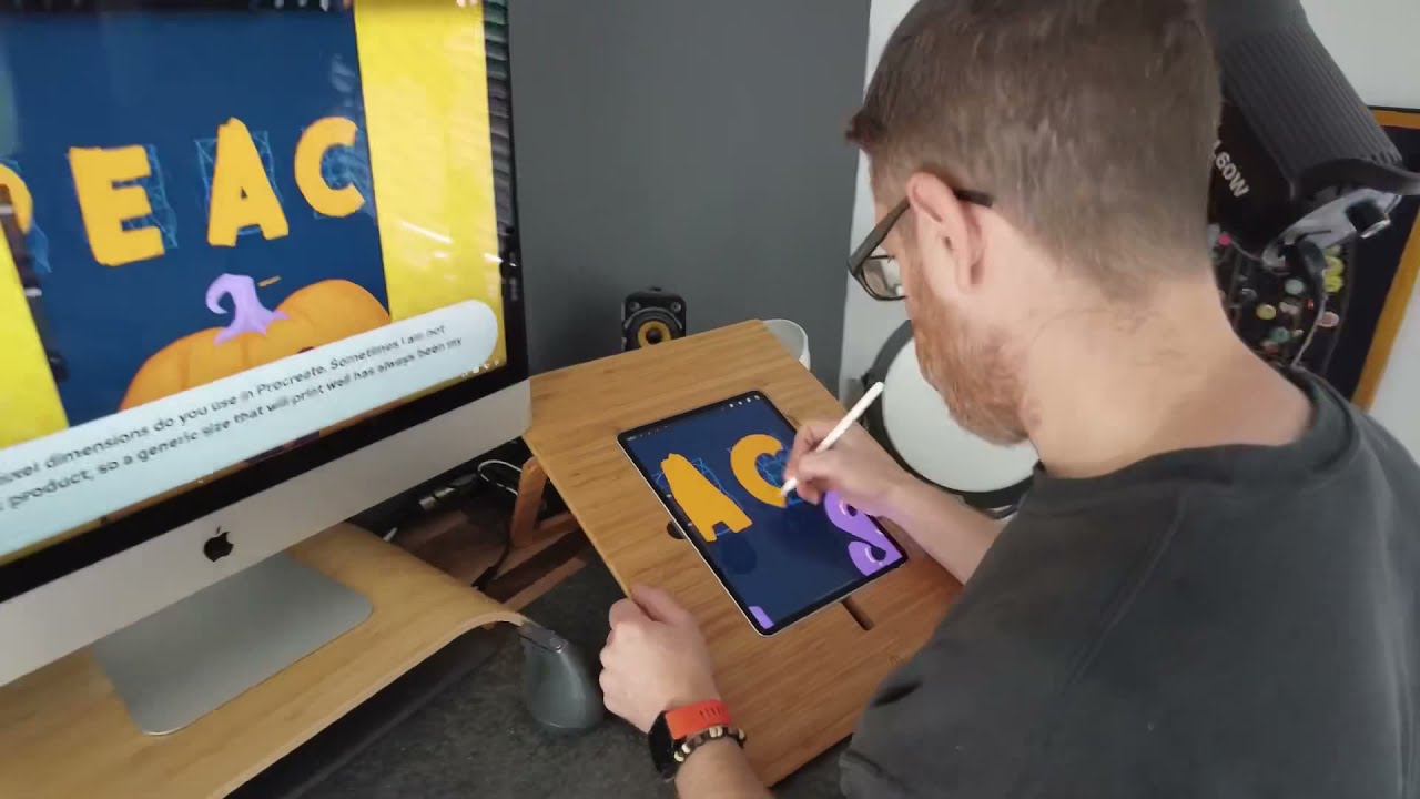 Chalkdown Easel for ipad pro YouTube