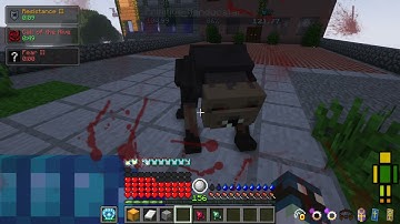 RL Craft 2.9 Test Build 8.1,  Full Prot Gear Vs Parasite Damage Test