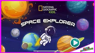 National Geographic Kids Space Explorer - Disney Games Gameplay