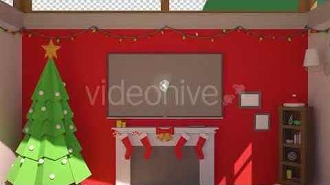 Cozy Xmas Room Transition - 2 Pack | Motion Graphics - Envato elements