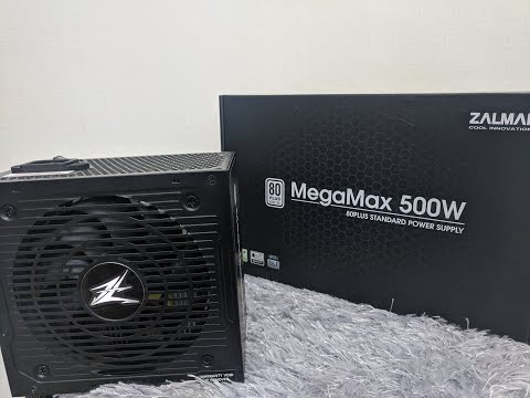 잘만 MegaMax 500W 80PLUS STANDARD 파워서플라이 리뷰/추천 가성비 파워