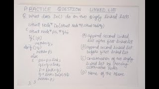 Full PRACTICE QUESTION ON  SINGLY LINKED LIST | DATA STRUCTURE | GATE | struct Node *DO ()  | Jatin Gupta News