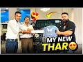 Finally bought my new car from youtube money   new mahindra thar delivery