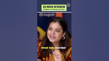 UPSC Interview में Female Panelist को कैसे Greet  करना चाहिए  #Shorts #PhysicsWallah