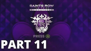 SAINTS ROW: THE THIRD REMASTERED XSX Walkthrough Gameplay PART 11