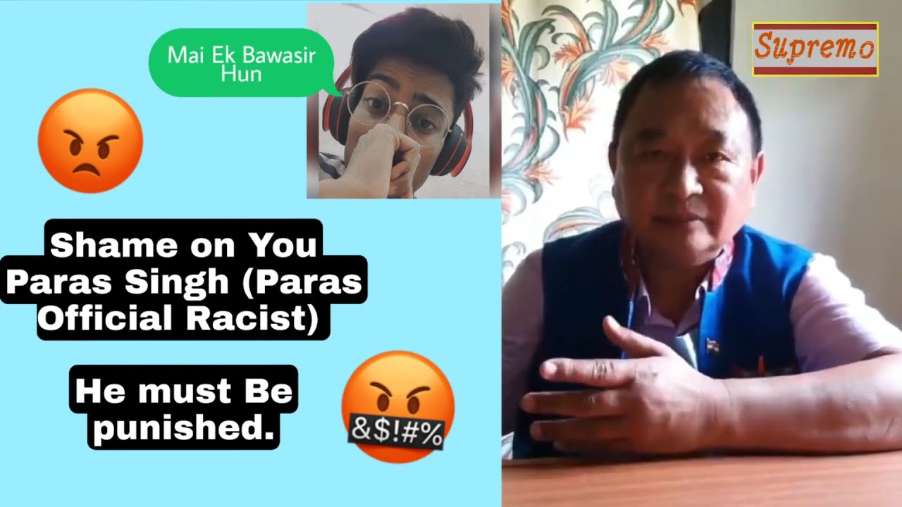 shame on you paras Singh paras official Racist