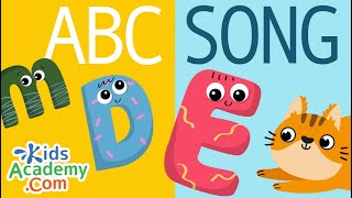 the abc song learn abc alphabet education abc nursery rhymes by kids academy