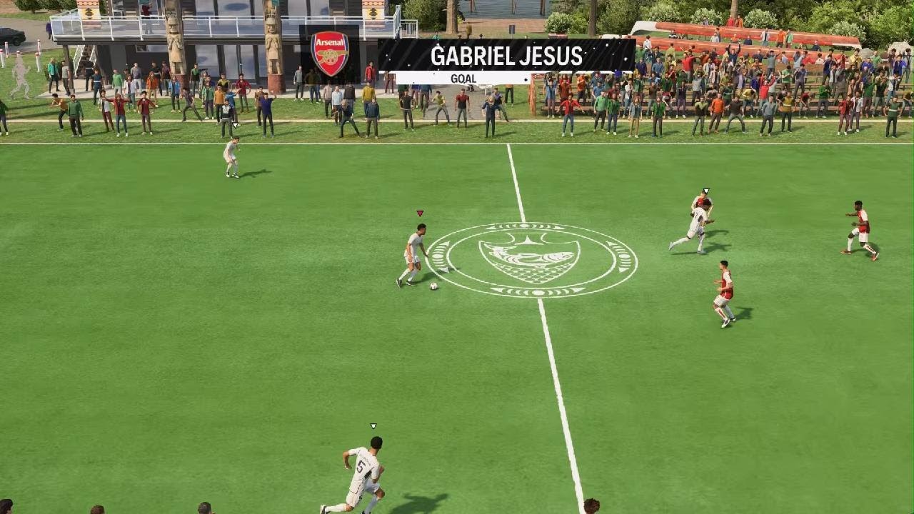 EA SPORTS FC 24 Real Madrid vs Arsenal insane Bycycle kick at end