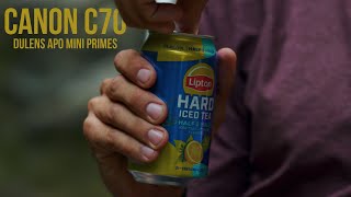 BTS Lipton Commercial shoot // Canon C70 - Dulens Mini APO Primes