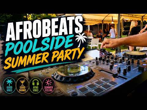 Cover Afrobeats Summer Mix | Live Poolside DJ Set ☀️ Afro Vibes & R&B | DJ Raffaello Bonaga