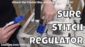 How to Attach a Sure Stitch Regulator to Your Q-Zone Hoop Frame!
