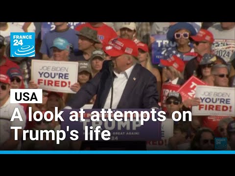 A look at previous attempts on President Trump's life • FRANCE 24 English