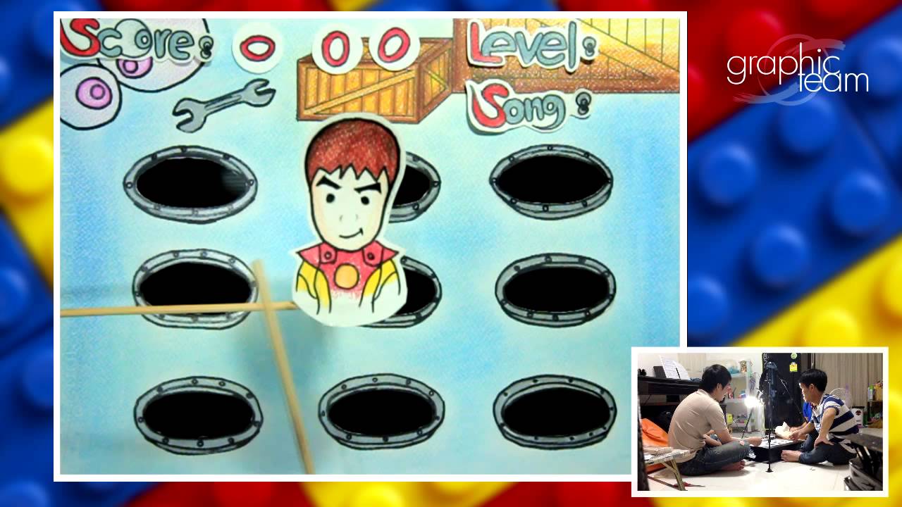 [GAME PAPER PROTOTYPE] - ROBOT MONSTER SMASH