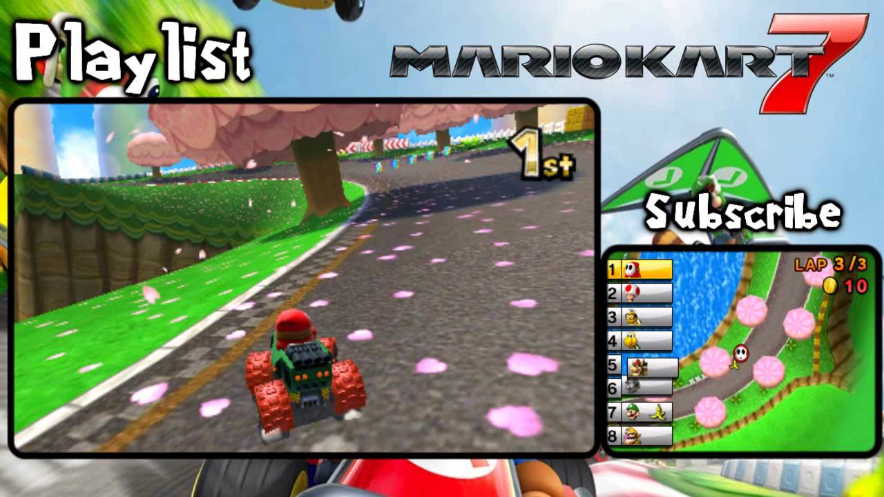 Mario Kart 7 - Flower Cup 100cc