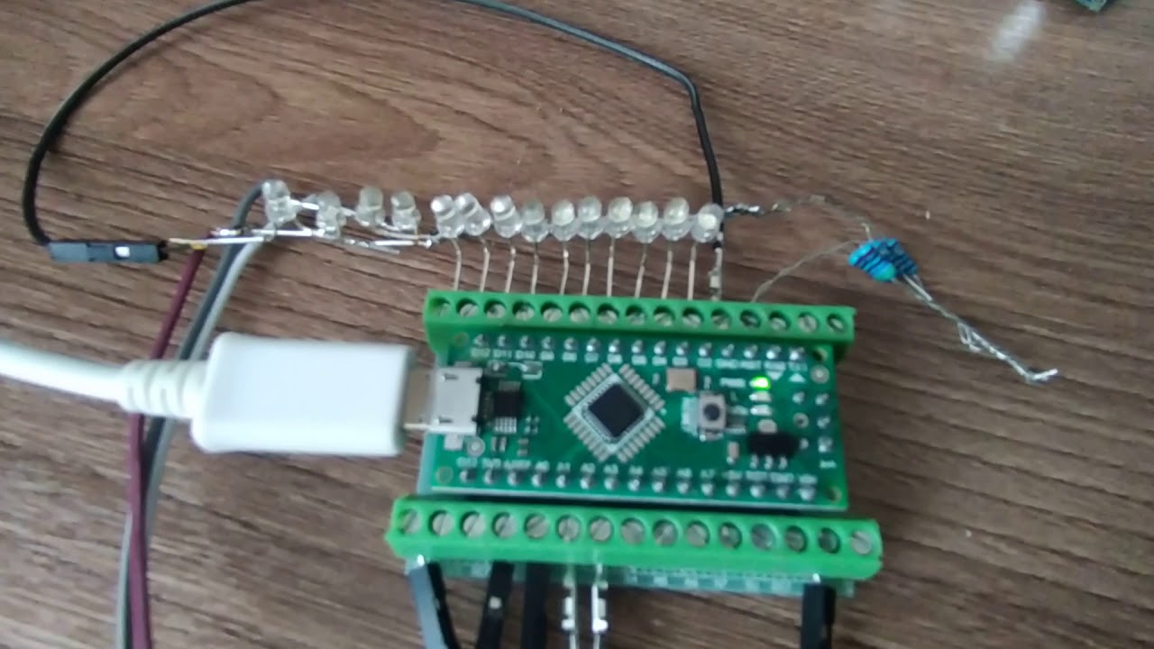 FL PROG & Arduino, подсветка лестницы на 14 ступенек. - YouTube