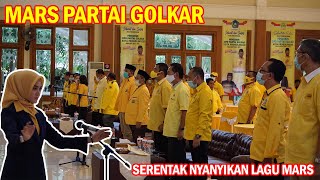 MENYANYIKAN MARS GOLKAR!!!!