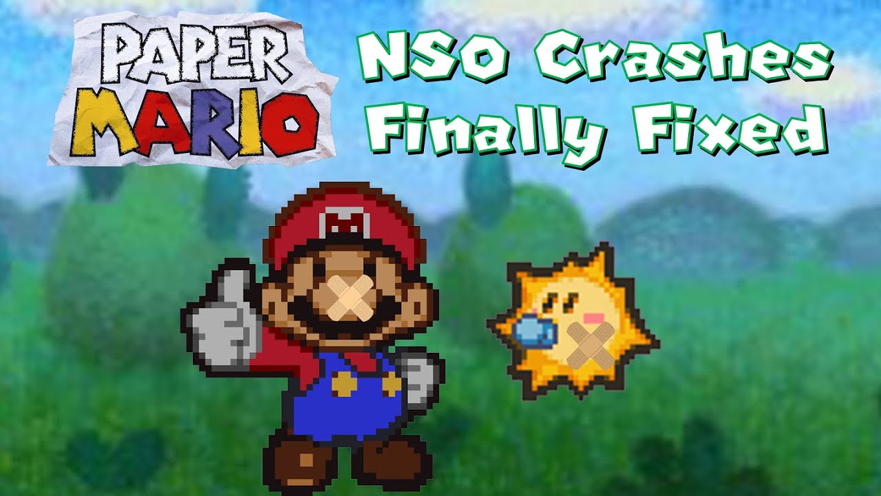 Paper Mario 64 Crashes FINALLY Fixed In Latest NSO Update YouTube
