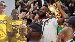 Siya Kolisi's Dad Interview at Springboks Trophy Tour | RWC 2023 Details