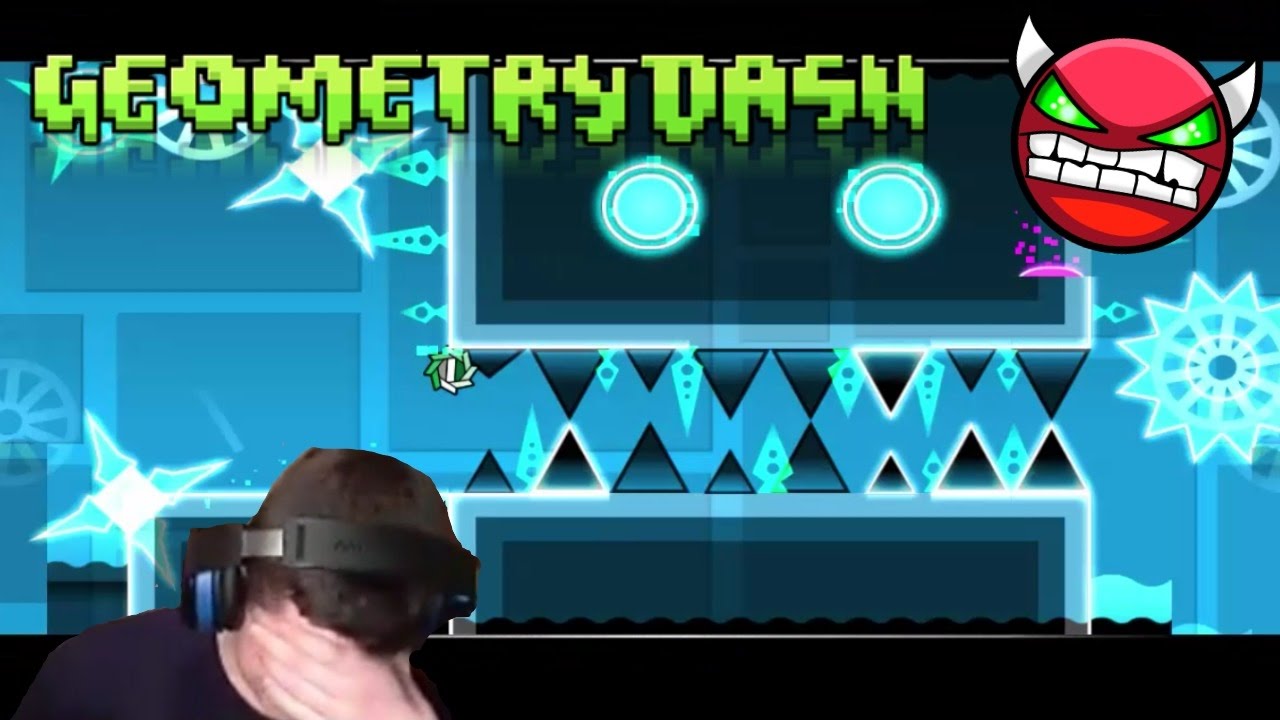 MY FIRST EVER DEMON! - Geometry Dash #8 (Clubstep) [Beat On Stream ...