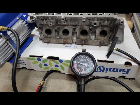 2010 Audi 2.0T valve / head vacuum test
