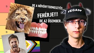 Ezért NE LEGYÉL vegán? | Érvelési hibák tier list 🐄