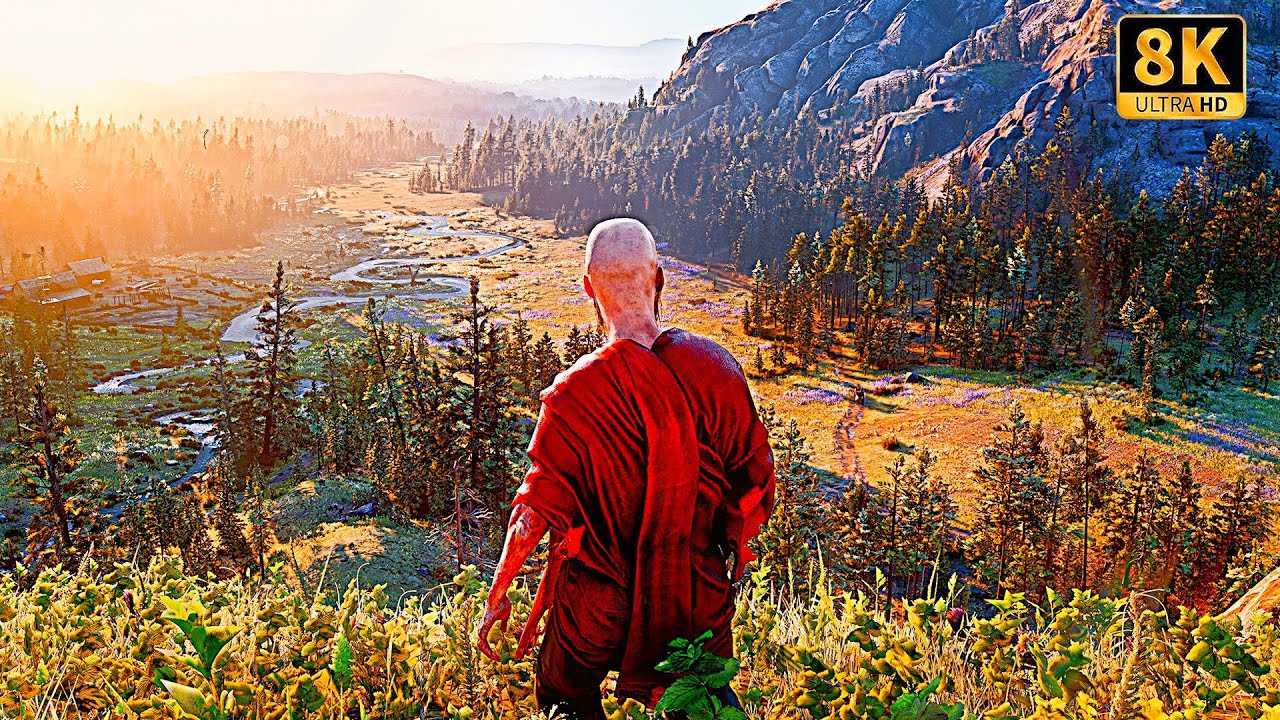 Red Dead Redemption 2  DLSS 4.5 | 8K 60FPS Photorealistic Graphics Showcase on RTX5080