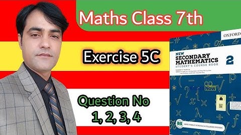 Exercise 5C, Q No 1 TO 4 II Factorization II New Secondary Mathematics Book 2 II APS MAths 6th.